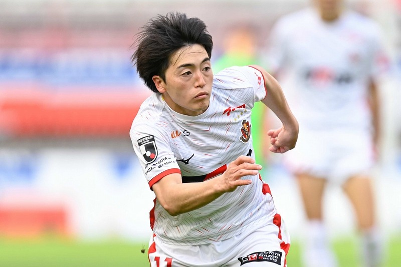 Ｍサイズ] サッカー日本代表 相馬勇紀 ユニフォーム 名古屋グランパス