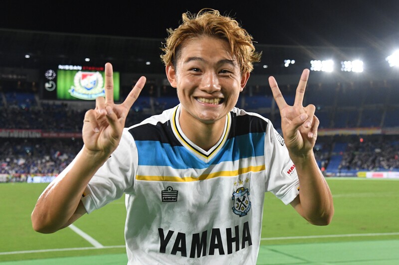 何度見てもえぐい」ジュビロ古川陽介の首位撃破弾に反響