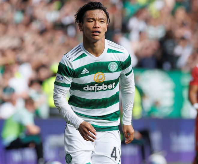 日本代表 元川崎フロンターレ 旗手怜央選手 セルティック 長袖