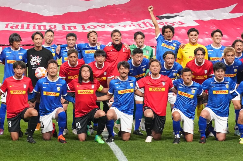 親子で5得点！阿部勇樹が引退試合でハットトリックを達成！闘莉王や