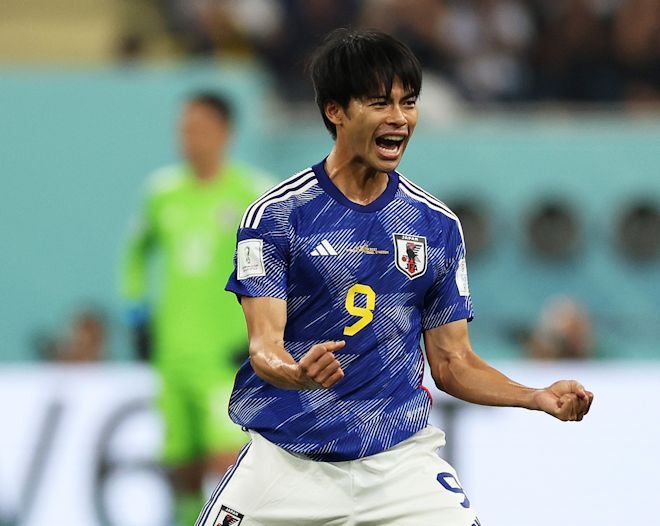 日本人気超絶の 日本代表 ワールドカップ ユニフォーム #9 三笘薫