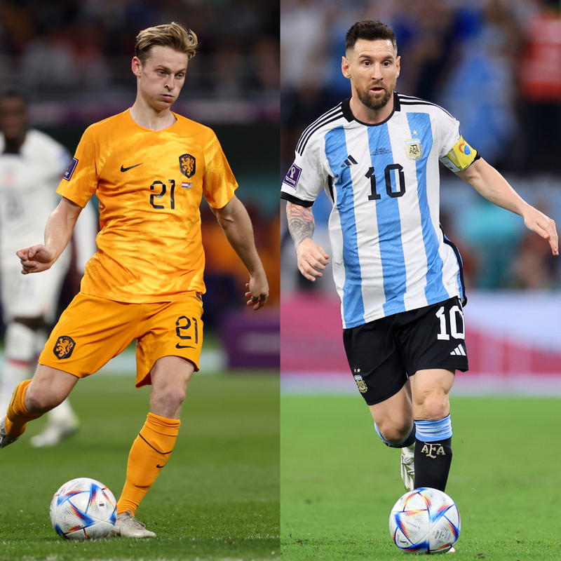 アルゼンチンに対して試合を支配する」オランダ代表デ・ヨングが準々