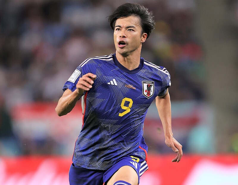 日本代表 三笘 ユニフォーム　カタールワールドカップ 三笘薫】日本代表ユニフォーム カタールワールドカップ W杯 XLサイズ