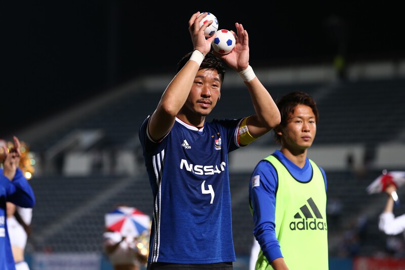 横浜Fマリノス栗原勇蔵スパイク