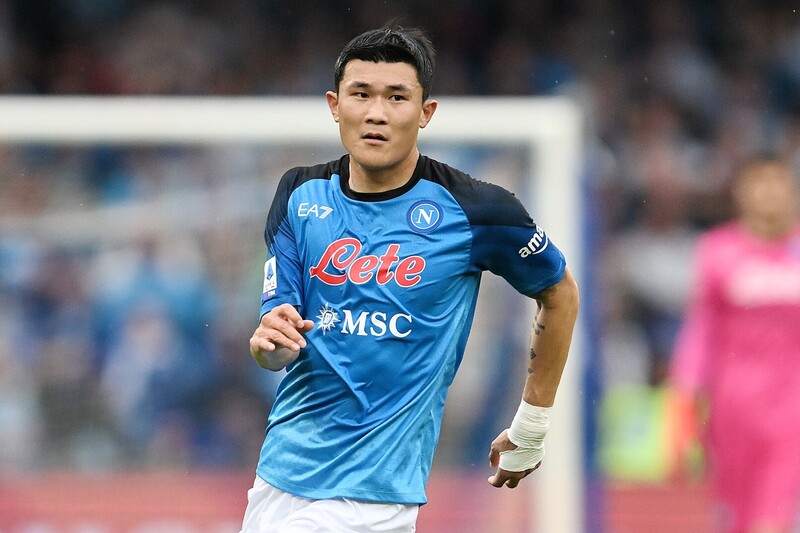 「正規品」SSCナポリ 22/23 ホーム アセンティック キム・ミンジェ 予約ECM32】【国内未発売】ナポリ ホーム 半袖 オーセンティックモデル