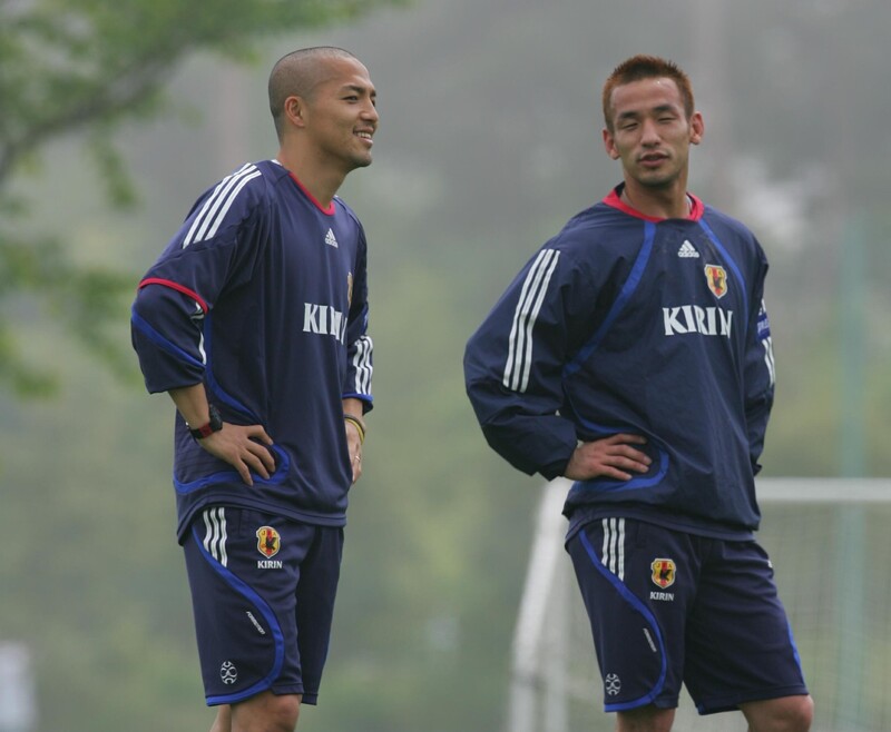 貴重 タグ付き 日本代表 2002 記念モデル 中田英寿 稲本潤一