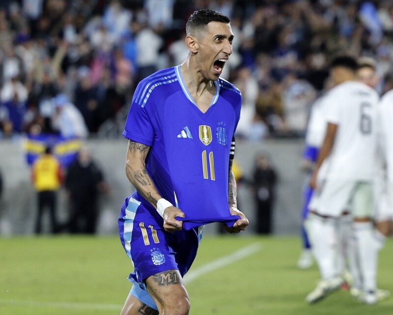 えぐいの決めてる！」アルゼンチン代表の36歳ディ・マリアが強烈なFK弾