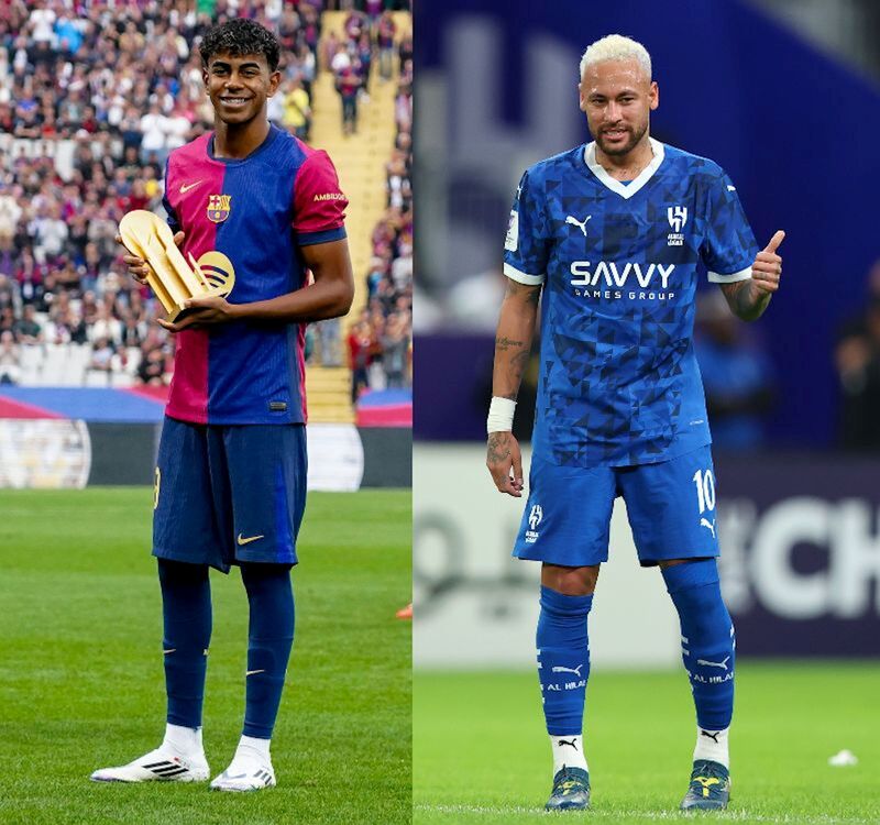 ヤマルのアイドルはメッシではなくネイマール。「みんなにすごく怒られ