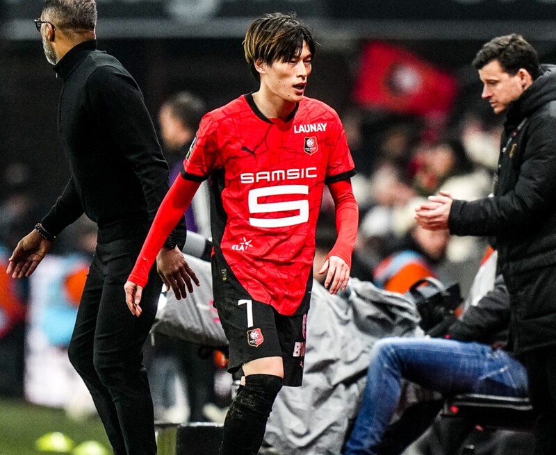 古橋亨梧　レンヌ時代ユニフォーム(レプリカ) 古橋亨梧 レンヌ時代ユニフォーム(レプリカ) 古橋亨梧 レンヌ時代