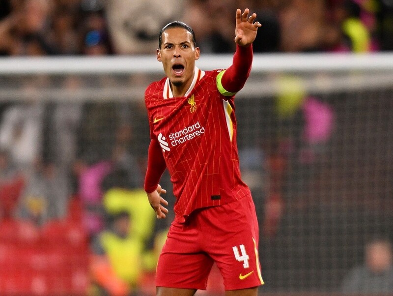 【未使用/正規品】ファンダイク 18-19 CL フルパッチ リバプール ファンダイク 18/19 CLユニフォーム リバプール リヴァプール