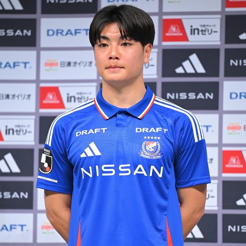 横浜F・マリノス 2023 ホームユニフォーム 34 木村卓斗 L アディダス レンタル復帰の横浜FM木村卓斗が全治8か月の大怪我。終了間際の出場で