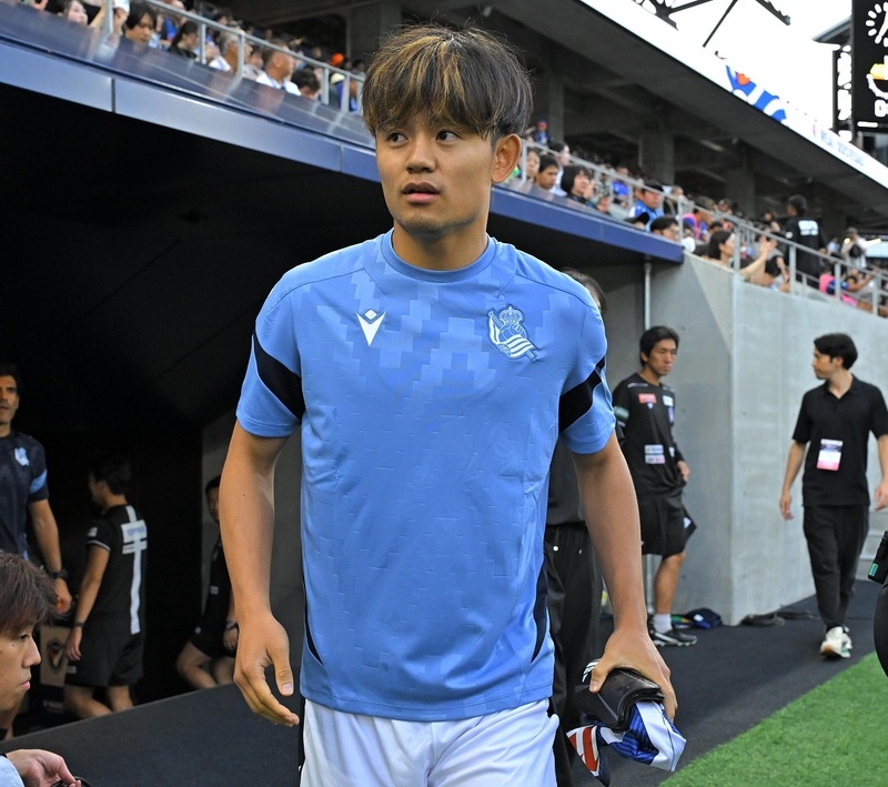 ソシエダ久保建英が横浜FC戦でスタメン入り！日本ツアー2戦目で凱旋弾