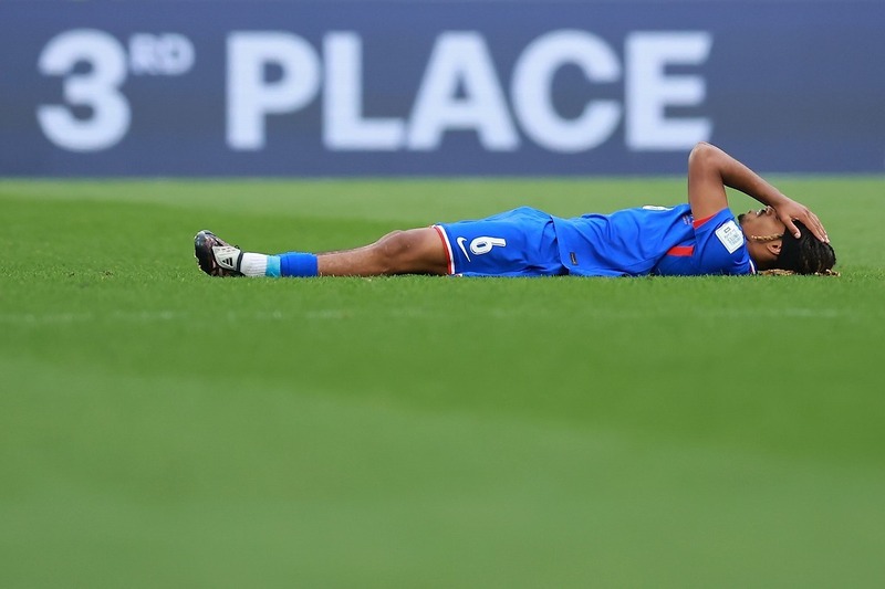 開始わずか105秒で失点。その1点が重く、“約40人を欠く