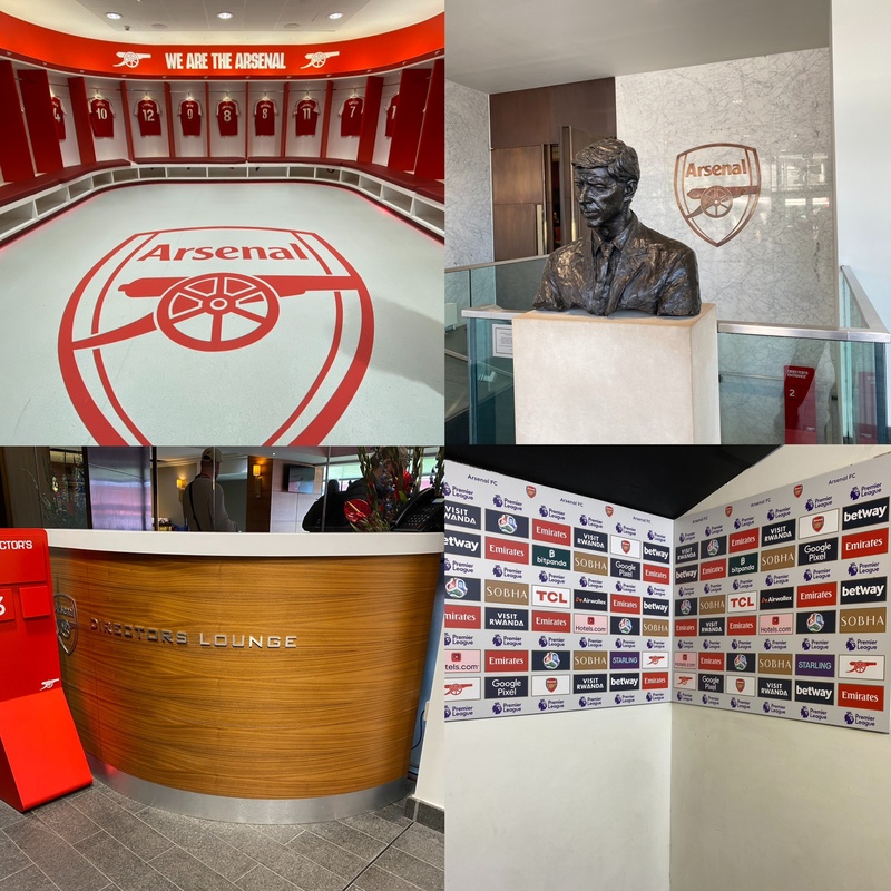 アーセナルの本拠地エミレーツの内部に潜入！ スタジアムツアーを体験