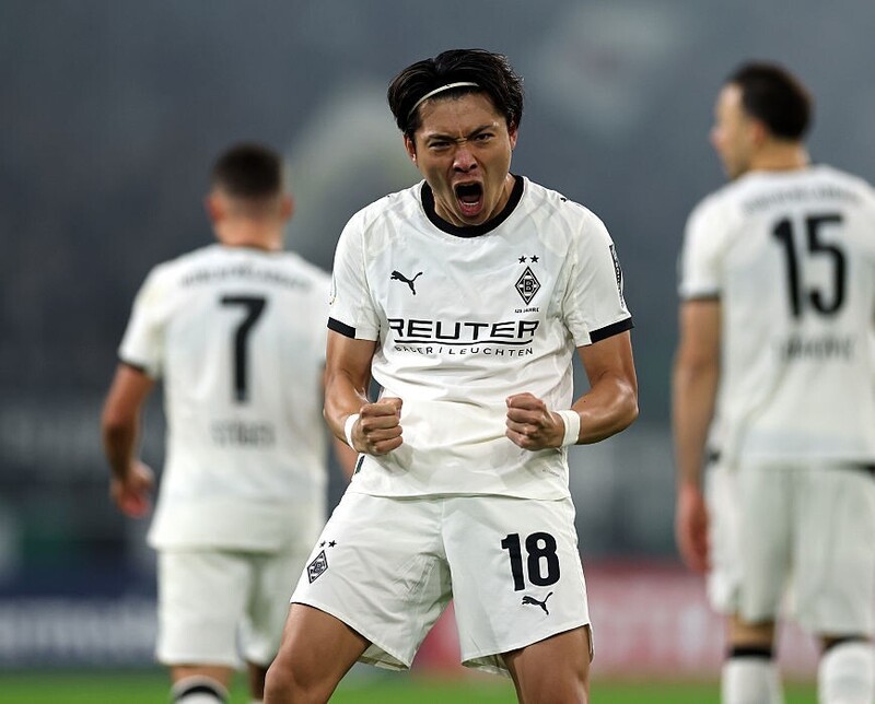 地のサッカー ボルシアMG町野修斗が2戦連発！強烈な右足シュートで待望のブンデス