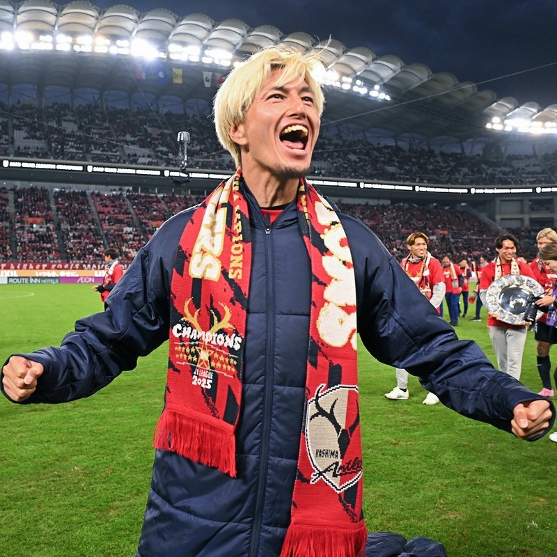 鈴木優磨」がトレンド入り。J1優勝の鹿島で絶大な存在感もベスト11に