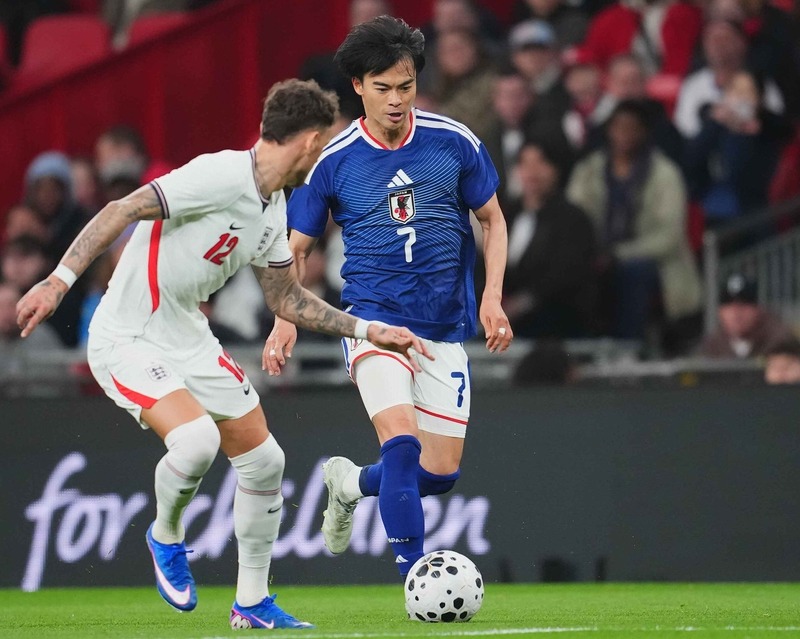 鎌田も主張「現代サッカーでは推進力がすごく大事」。イングランド戦で
