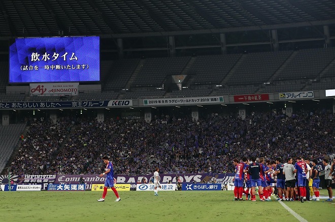 タイム サッカー 給水