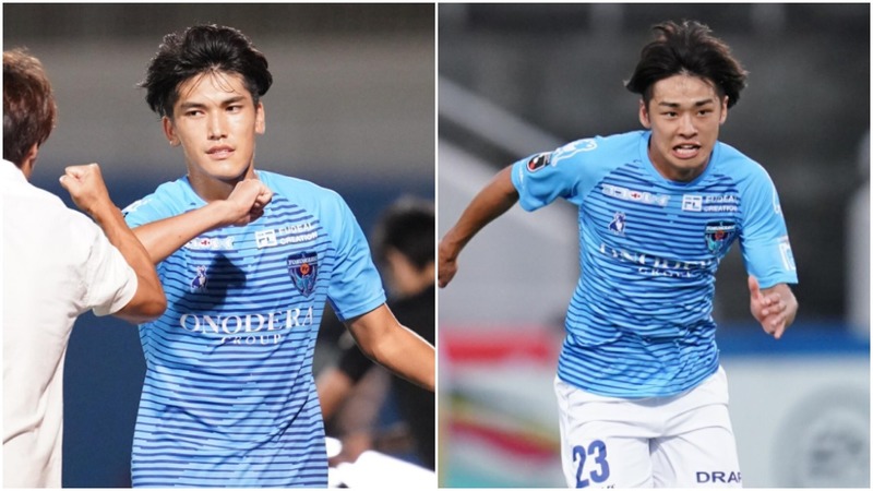 横浜FC】若き2トップ、一美和成と斉藤光毅。次は“アベック弾”に 横浜FC】若き2トップ、一美和成と斉藤光毅。次は“アベック弾”に