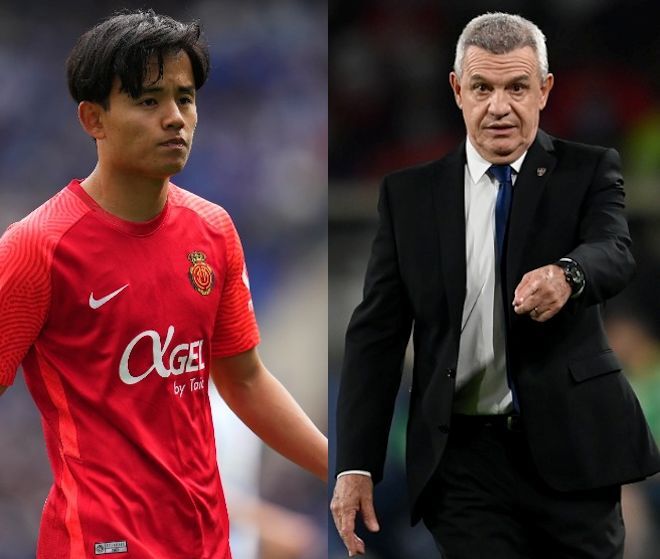 どっちが上司かわからん 久保建英へのアギーレ新監督の 日本風挨拶 が反響 お辞儀できるのすごい なんか可愛い サッカーダイジェストweb どっちが上司かわからん 久保建英へのアギーレ新監督の 日本風挨拶 が反響 お辞儀できるのすごい なんか可愛い サッカーダイジェストweb