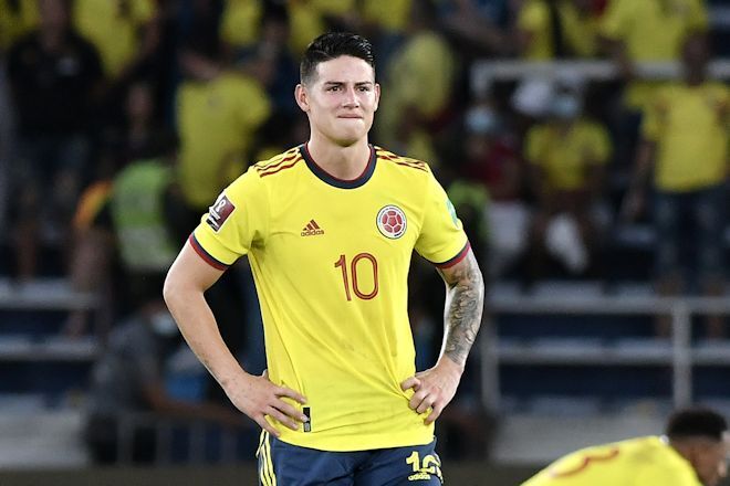 30歳で年金リーグは悲しい」W杯を逃したコロンビア、10番ハメスを母国