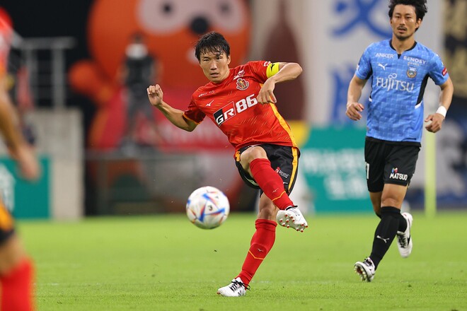 J１採点 寸評 名古屋１ １川崎 こぼれ球を蹴り込み同点弾の稲垣がmom 橘田はミスを取り返す働きぶり サッカー スポーツブル スポブル