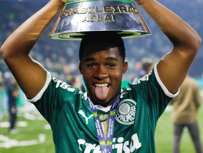 CLでプレーしたい」ブラジルの16歳神童エンドリッキが将来について言及