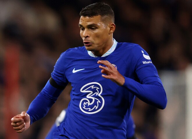 実使用ユニフォーム　チアゴ・シウバ　サッカー　match worn shirt adidas（アディダス） adidas/11/12ACミラン/ホーム/半袖/スクデット付