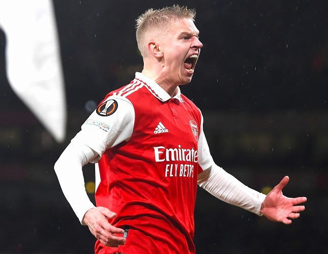 【正規品】アーセナル　ジンチェンコ　ユニフォーム アーセナル 24-25 ホーム 半袖 ユニフォーム No.17 ジンチェンコ