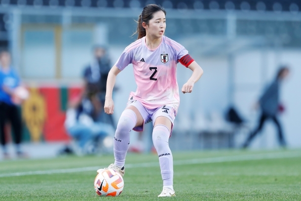 めっちゃ似合ってます」長谷川唯との2ショットも！なでしこ清水