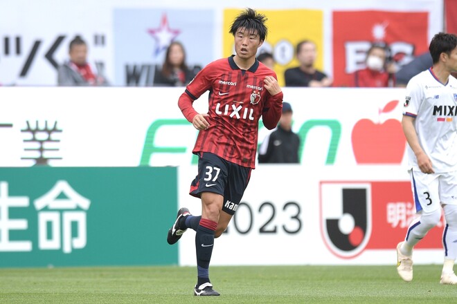 鹿島の生え抜きFW垣田裕暉が地元で挙げた“特別な1点”。愛着ある 鹿島の生え抜きFW垣田裕暉が地元で挙げた“特別な1点”。愛着ある