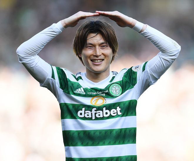 決勝男”古橋亨梧が優勝に導く先制弾！セルティックが41度目の