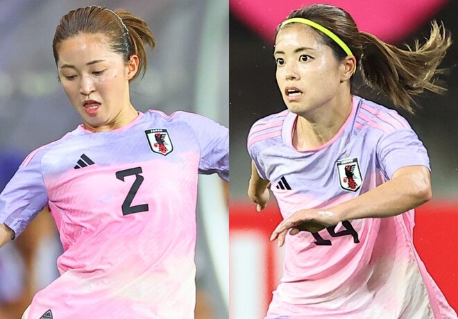 どちらも技あり！なでしこ清水梨紗＆長谷川唯の鮮烈弾にファン熱狂