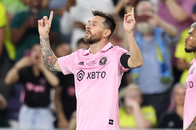 インテルマイアミ22/23 カップ戦仕様 メッシ ユニフォーム Lサイズ 未