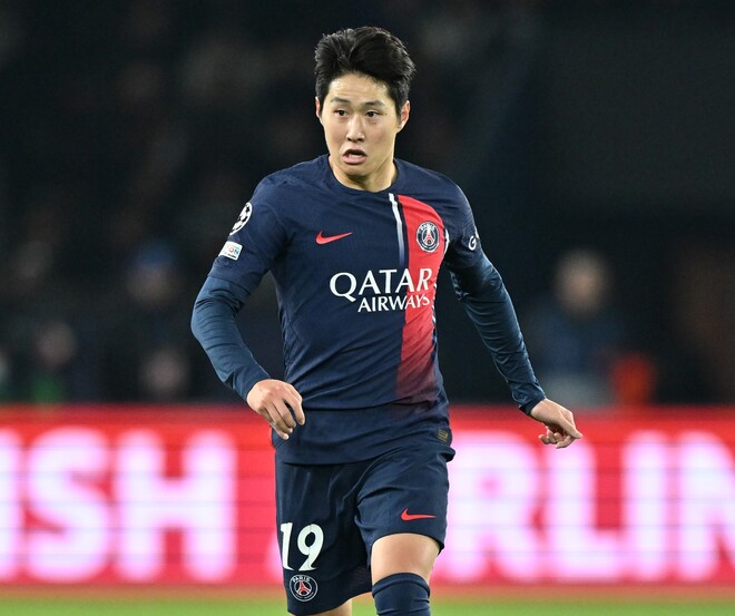 パリサンジェルマン 19 イ・ガンイン パリ・サンジェルマン 23-24 ホーム 半袖 ユニフォーム No.19 イ