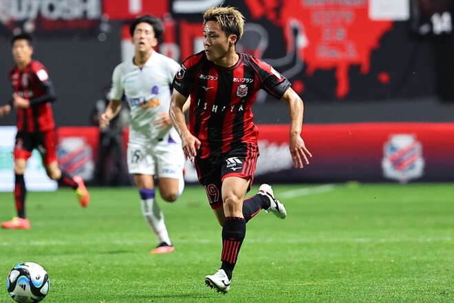 札幌の小柏剛がFC東京に完全移籍！ 爆発的なスピードが持ち味のFWは