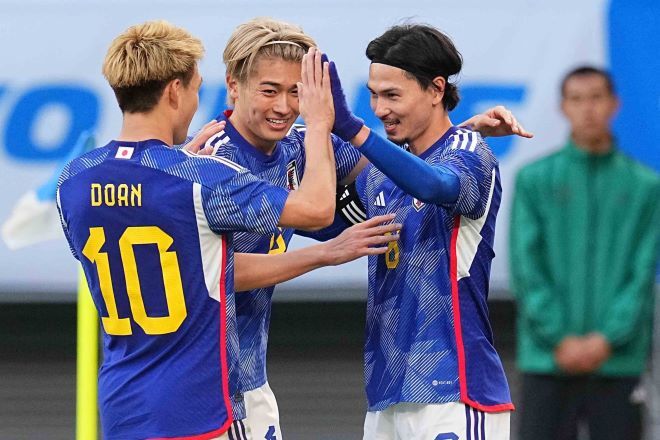 【サッカー】日本代表の市場価値が脅威の468億円！アジアの頂点を狙う銀河系軍団！