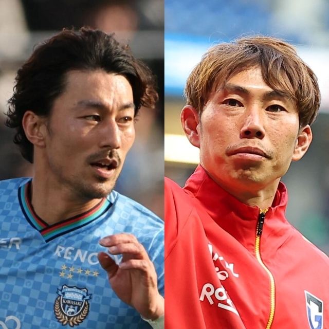 うわー、激アツ」ガンバの東口順昭＆川崎の家長昭博、“同級生の