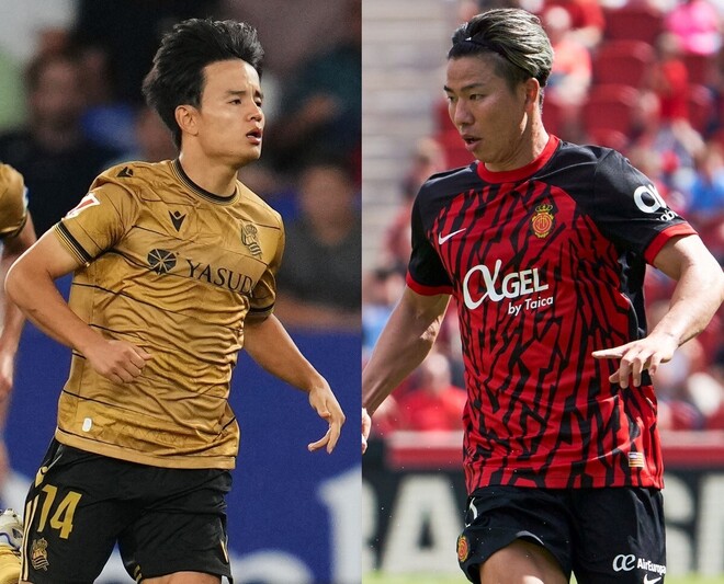 ソシエダ久保建英、マジョルカ浅野拓磨はともにベンチスタート。日本人