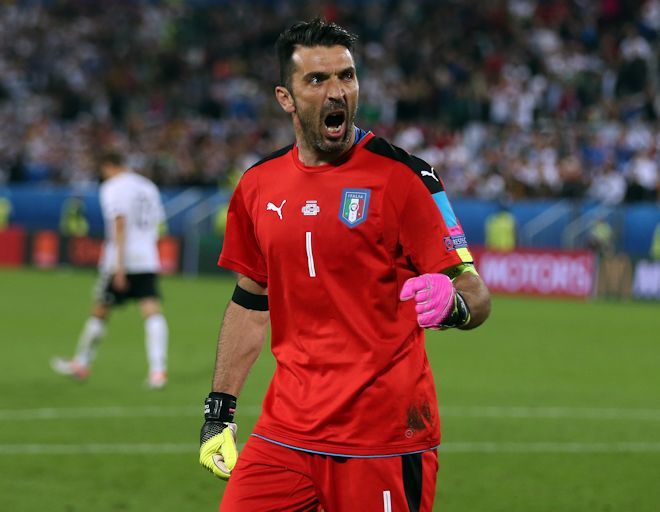 Kappa イタリア代表 ブッフォン　ゴールキーパー ジャージ Mサイズ Kappa イタリア代表 ブッフォン ゴールキーパー ジャージ Mサイズ デ