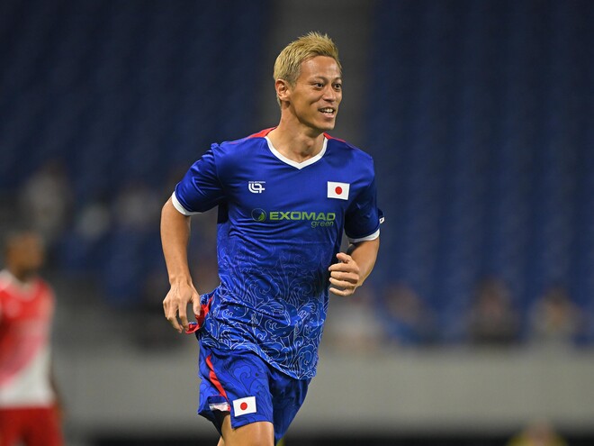 サッカー日本代表　本田圭佑　実使用 僕が観戦で1番盛り上がったW杯は98年」本田圭佑が仏代表レジェンドら
