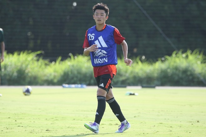 父の存在もモチベーションに、U-15日本代表での生き残りへ！ 天才