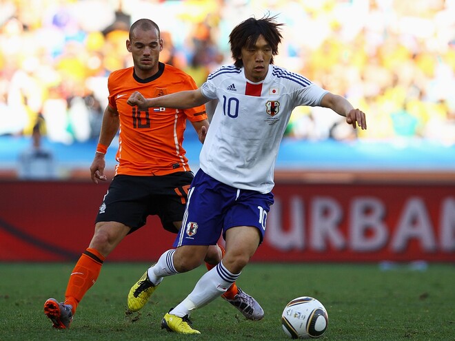 正規品2010南アフリカW杯オランダ代表 スナイデル ユニフォーム 手強い相手だ。2010年も苦戦した」元オランダ代表スナイデルが日本を