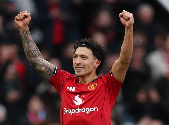 新体制初勝利に貢献したマンUのDF、自身を揶揄したOBスコールズに対し