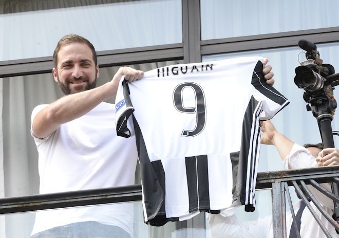 ユベントスUEFAチャンピオンズリーグ ゴンサロ・イグアイン選手支給ユニフォーム イグアインのユベントス移籍、水面下はこう動いていた！ ナポリは蚊帳