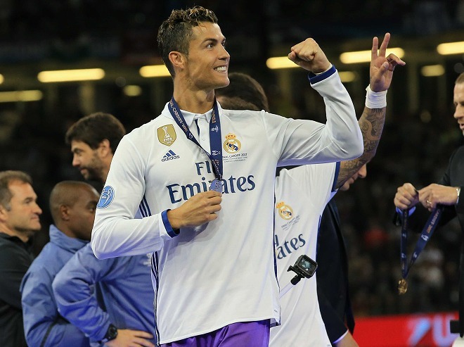 CL5回優勝、6回得点王のC・ロナウド「この大会はCR7
