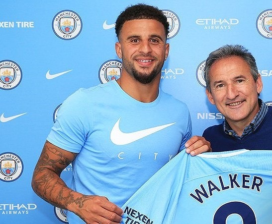 イングランド人史上最高額を更新！ マンCがウォーカー獲得を発表