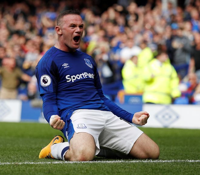 ルーニーが決勝弾に「最高だ！」、14年ぶり復帰のエバートンを開幕戦