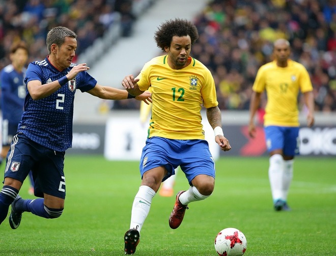 ハリルジャパンを襲ったマルセロのスーパーミドルは時速100キロ超え