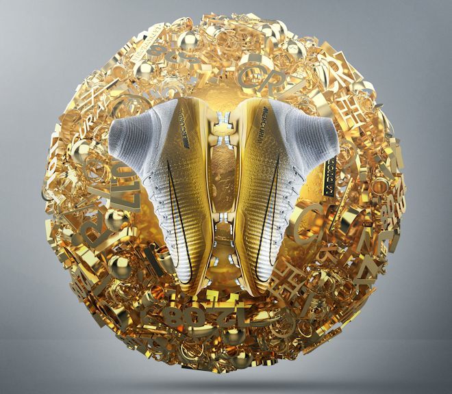 史上初の加工も！ C・ロナウドの「バロンドール・スパイク」に要注目だ